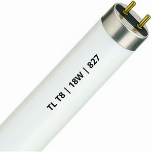 Leuchtstoffröhre T8 | 18W | G13 Fassung | 827 sehr warmes Weiß | 60cm