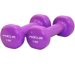 Vinyl Dumbbells - Focus Fitness - 2 x 1 kg