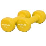 Vinyl Dumbbells - Focus Fitness - 2 x 1,5 kg