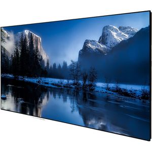 DELUXX Cinema frame hoog contrast projectiescherm SlimFrame 265 x 149cm, 120"- DARKVISION