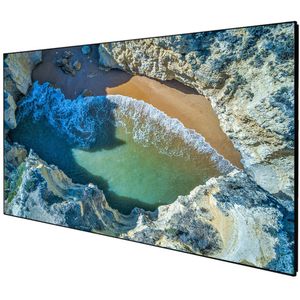DELUXX Cinema framerojectiescherm SlimFrame 298 x 168cm, 135" - 4K Pro Flex MWHT