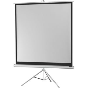 celexon Economy projectiescherm met statief 158 x 158 cm - White Edition