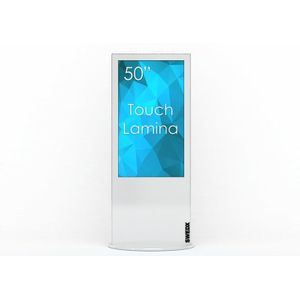 SWEDX Lamina 50" Touch Display met bedieningseenheid & Smart HDMI, wit