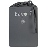 Kayori by Dibado - Shizu Hoeslaken Perkal Antracite 200 x 160