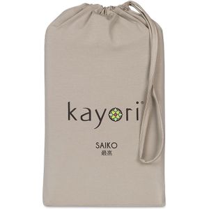 Kayori by Dibado - Saiko Hoeslaken Premium Jersey Taupe 180-200 x 200-220