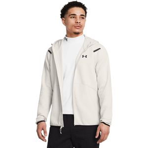Under Armour Unstoppable Fleece Vest Hooded Full-Zip Wit Zwart
