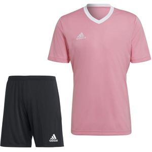 adidas Entrada 22 Trainingsset Roze Zwart Wit