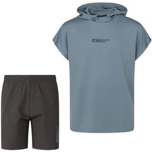 Cruyff Box Zomerset Kids Blauwgrijs Donkergrijs