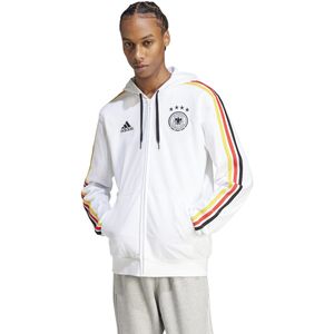 adidas Duitsland DNA Hooded Vest 2024-2026 Wit Zwart