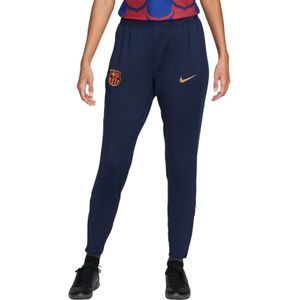 Nike FC Barcelona Strike Trainingsbroek 2023-2024 Dames Donkerblauw Goud Bordeauxrood