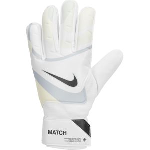 Nike Match Keepershandschoenen Wit Grijs Zwart