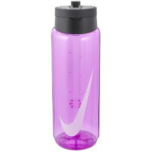 Nike Recharge Drinkbus Met Rietje 700ML Roze Zwart Wit