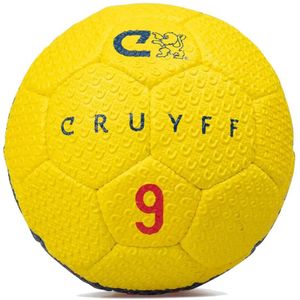 Cruyff Barcelona Uit Straatvoetbal Maat 5 Geel Blauw Rood