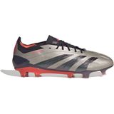 adidas Predator Elite Gras Voetbalschoenen (FG) Zilver Zwart Roze