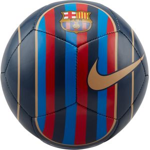 Nike FC Barcelona Skills Voetbal Maat 1 Donkerblauw Goud Blauw