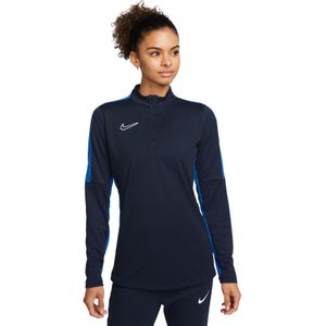 Nike Dri-FIT Academy 23 Trainingstrui 1/4-Zip Dames Donkerblauw Blauw Wit