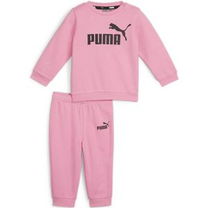 PUMA Minicats Essentials Crew Trainingspak Baby / Peuters Zwart Wit
