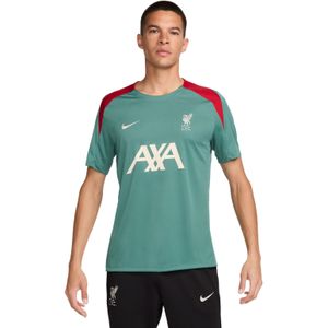 Nike Liverpool Strike Trainingsshirt 2024-2025 Groen Rood
