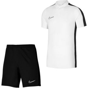 Nike Dri-FIT Academy 23 Polo Trainingsset Wit Zwart