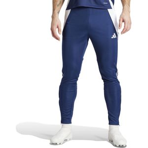 adidas Tiro 24 Trainingsbroek Slim Donkerblauw Wit