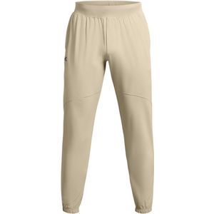 Under Armour Stretch Woven Joggingbroek Beige Zwart