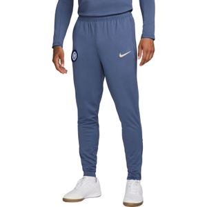 Nike Inter Milan Strike Trainingsbroek 2024-2025 Grijsblauw Blauw Beige