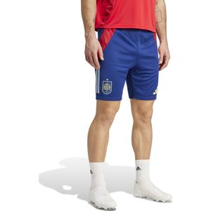 adidas Spanje Trainingsbroekje 2024-2026 Donkerblauw Rood Lichtblauw