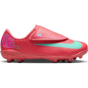 Nike Mercurial Vapor 16 Club Gras / Kunstgras Voetbalschoenen (MG) Peuters Rood Turquoise Roze