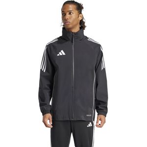 adidas Tiro 24 Regenjas Zwart Wit