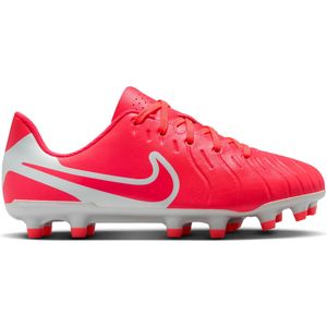 Nike Tiempo Legend 10 Club Gras / Kunstgras Voetbalschoenen (MG) Kids Felrood Wit