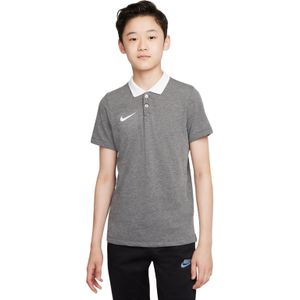 Nike Park 20 Dri-Fit Polo Kids Donkergrijs Wit