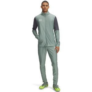 Under Armour Challenger Trainingspak Full-Zip Lichtgroen Grijs Wit