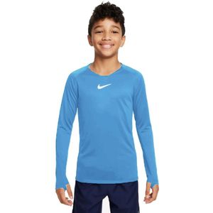 Nike Dri-FIT Park Ondershirt Lange Mouwen Kids Lichtblauw Wit