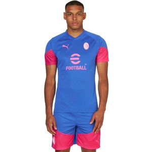 PUMA AC Milan Trainingsshirt 2023-2024 Blauw Roze