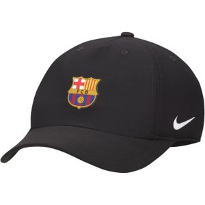 Nike FC Barcelona Club Pet 2024-2025 Kids Zwart Wit