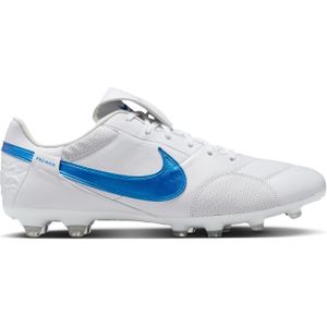 Nike Premier III Gras Voetbalschoenen (FG) Wit Blauw