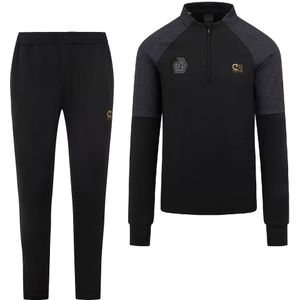 Cruyff Icon Trainingspak 1/4-Zip Zwart