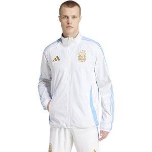 adidas Argentinië Anthem Trainingsjack Reversible 2024-2026 Wit Blauw Lichtblauw Goud