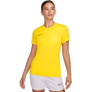 Nike Dri-FIT Academy 23 Trainingsshirt Dames Geel Goud Zwart