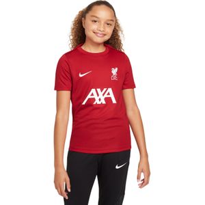 Nike Liverpool Academy Pro Trainingsshirt 2024-2025 Kids Rood Wit