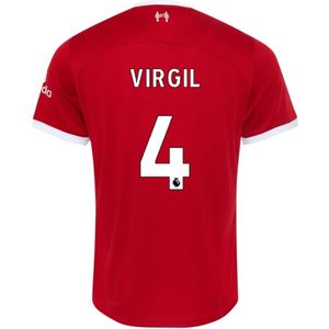 Nike Liverpool Virgil 4 Thuisshirt 2023-2024 Kids