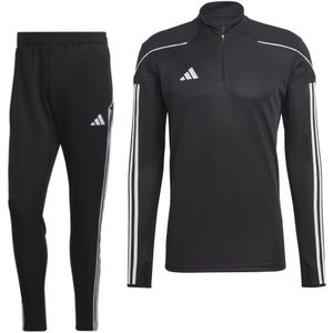 adidas Tiro 23 League 1/4-Zip Trainingspak Zwart Wit