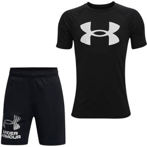 Under Armour Tech Big Logo Zomerset Kids Zwart