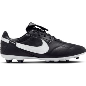 Nike Premier III Gras Voetbalschoenen (FG) Zwart Wit Zwart