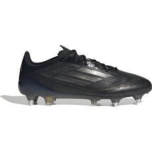 adidas F50 Elite IJzeren-Nop Voetbalschoenen (SG) Zwart Grijs Goud