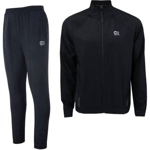 Cruyff Active Trainingspak Full-Zip Zwart Grijs