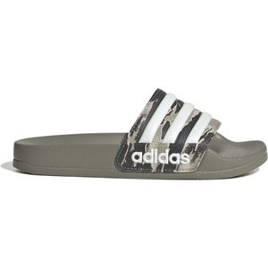 adidas Adilette Shower Slippers Kids Camo Groen Wit