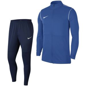 Nike Park 20 Trainingspak Kids Blauw Donkerblauw