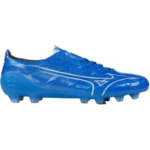 Mizuno Alpha Pro Gras Voetbalschoenen (FG) Blauw Wit