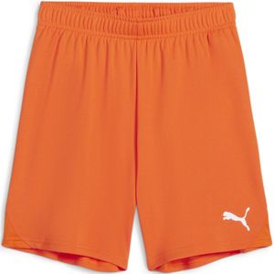 PUMA teamGOAL Voetbalbroekje Kids Oranje Wit